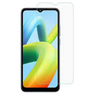 Pellicola in vetro temperato per Xiaomi Redmi A1+ 4G / A2+ 4G / Poco C50 4G, 0,3 mm, bordo arrotondato, antigraffio, protezione schermo ultra trasparente