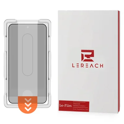LEREACH Pour Xiaomi 17T Pro Verre Trempé Protection de Confidentialité 28° Anti-espion Film Intégral - Noir
