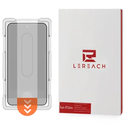 LEREACH Pour Xiaomi 17T Verre Trempé de Protection d'Écran 28° Anti-espion Film Complet - Noir