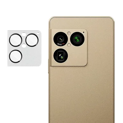 IMAK til Sony Xperia 1 VIII Kameraobjektivfilm Metalobjektivdæksel + Hærdet Glas Objektivbeskytter - Sølv