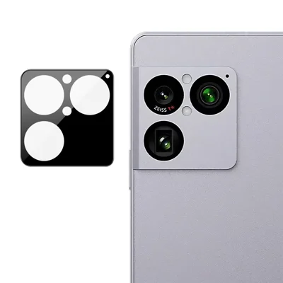 IMAK do Sony Xperia 1 VIII Ochrona Obiektywu Aparatu Folia Ochronna z Hartowanego Szkła HD Przezroczysta Pełne Zakrycie - Czarny