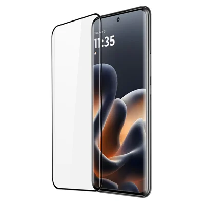 DUX DUCIS do Motorola Edge 70 Pro 5G Ochronnik Ekranu Pełna Ochrona Hartowane Szybko 3D Średnią Twardością Alumina Szyba Gorąco Gięta Pełne Klejenie - Czarny