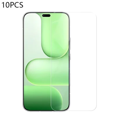 RURIHAI 10 Pezzi per Honor 600 Lite 5G Pellicola Protettiva 0,26 mm 2.5D Colla Totale in Vetro di Alluminio e Silicio (NON Copertura Completa)