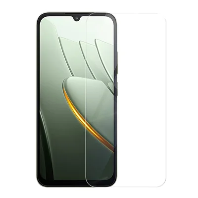 RURIHAI Para Xiaomi Poco C81 Pro 4G Proteção de Ecrã 0,26 mm 2,5D Cola Completa Película em Vidro de Alta Resistência ao Silício (NÃO Cobertura Total)
