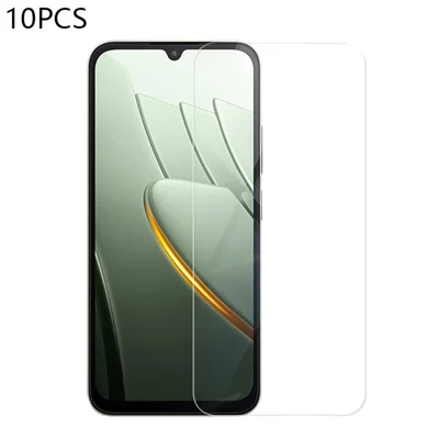 RURIHAI 10 Unidades para Xiaomi Poco C81 Pro 4G Protector de Ecrã 0,26 mm 2,5D Cola Completa em Vidro de Alta Resistência ao Silício  (NÃO Cobertura Total)