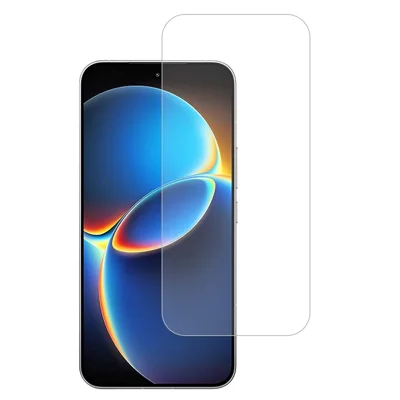For Xiaomi Redmi K90 Max 5G 2.5D Arc Edge Screen Protector Full Glue HD Clear High Aluminium-silicon Glass Film (Fingerprint Unlock) (NOT Complete Covering)