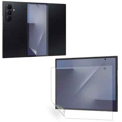 Para Samsung Galaxy Z TriFold 5G Juego de Películas de Hidrogel Mate Antihuellas Protector de Pantalla TPU Frontal + Interior
