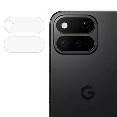 För Google Pixel 11 Pro Fold Härdat Glas Delat Kameraobjektivskydd Högkvalitativt Genomskinligt Fullt Täckande Objektivfilm - Transparent