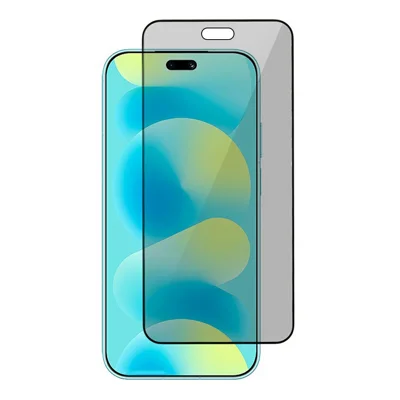 Dla Huawei nova 16 Ultra 5G 180 stopni przednia szybka przeciwprzecieku, ochrona prywatności z czarnym obramowaniem, pełna ochrona ekranu, pełny klej - czarny