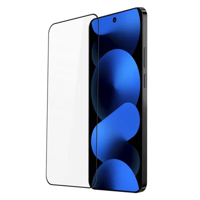 DUX DUCIS für Huawei nova 16z 5G Vollbildschutz 2.5D flacher Bildschirm Mittelaluminaglas HD-klares Folie, Vollkleber – Schwarz