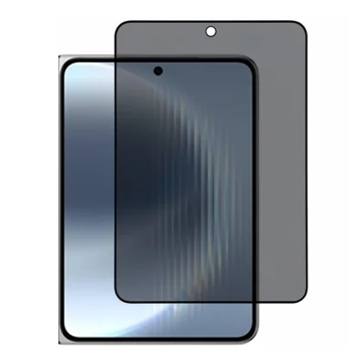Protection d'écran anti-espion pour Huawei Pura X Max, verre trempé avec bordure en impression soyeuse, film pour petit écran