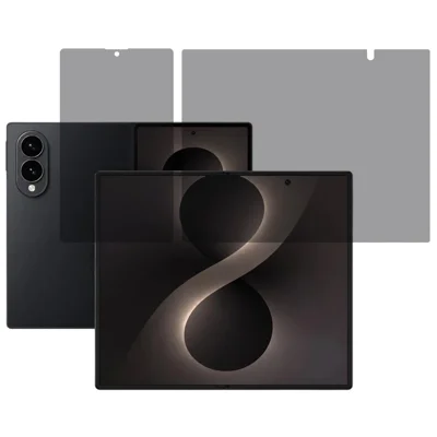 For Samsung Galaxy Z Fold8 Anti-Spy Screen Protector PET Matte Front and Outer Screen Film