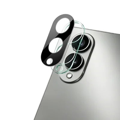 IMAK For Samsung Galaxy Z Fold8 Tempered Glass Full Cover Lens Film + Acrylic Cap - Black