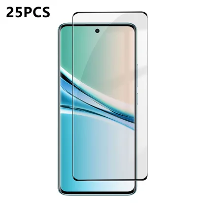  Para Xiaomi Poco M8 5G / Xiaomi Redmi Note 15 5G (Global) 25 Unidades Protector de Pantalla de Cristal de Alta Calidad con Impresión de Seda, Ultra Transparente - Transparente