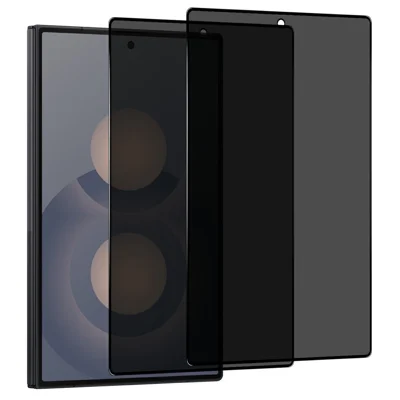 NORTHJO 2Pcs A++ For Samsung Galaxy Z Fold8 Privacy Screen Protector High Aluminium-Silicon Glass 0.3mm Full Covering Anti Spy Film