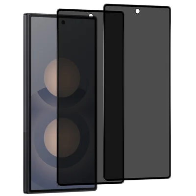 NORTHJO 2Pcs A++ For Samsung Galaxy Z Fold8 Ultra Privacy Screen Protector High Aluminium-Silicon Glass 0.3mm Full Covering Anti Spy Film