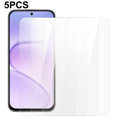 5 Unidades para Protector de Pantalla Delantera Honor 600 Smart 5G 0.3mm 2.5D Película de Vidrio Templado, No Cubre por Completo - Transparente