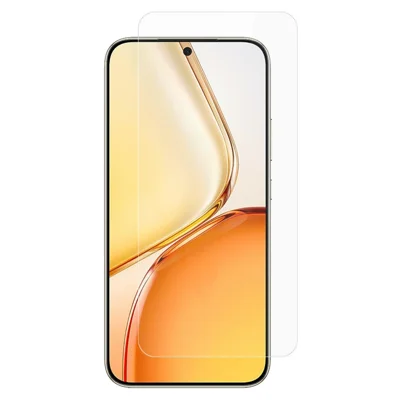 För Honor X80 Pro Max 5G Skärmskydd 0,3 mm Skärmat kantat Tempersglasfilm, Ej fullständig täckning - Transparent