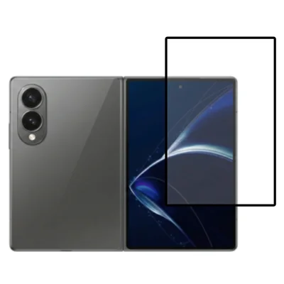 For Samsung Galaxy Z Fold8 Screen Protector Silk Printing Tempered Glass Full Glue Film (Outer Screen)