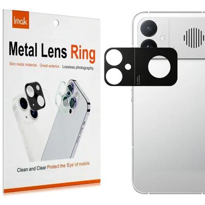 IMAK For Xiaomi Redmi K90 Max 5G / K90 Ultra 5G Metal Camera Lens Protector Lens Protective Cover - Black