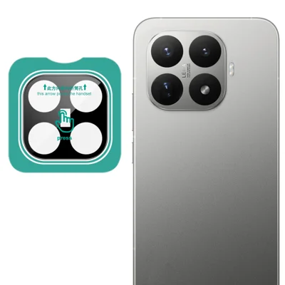 IMAK for Xiaomi 17T Tempered Glass Full Cover Camera Lens Protector with Self Positioning Frame - Black