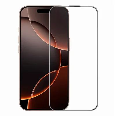 RURIHAI Pour iPhone 16 Pro Max Protecteur d'écran complet AR Anti-reflet Verre trempé HD Transparent - Transparent