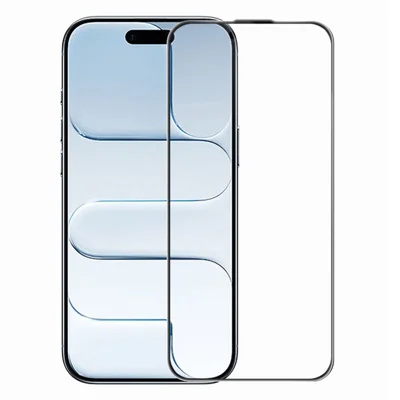 RURIHAI لجهاز iPhone Air واقي الشاشة الكامل تقنية AR المضادة للانعكاس زجاج مقوى شفاف عالي الوضوح - شفاف