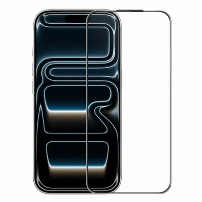 RURIHAI Pour iPhone 17 Pro Protecteur d'écran complet AR Anti-reflets Verre trempé HD Transparent - Transparent