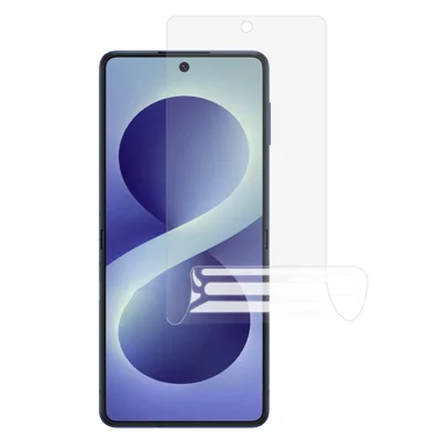 For Samsung Galaxy Z Flip8 Inner Screen Protector Soft Hydrogel TPU Film Touch Sensitive Full Coverage - Transparent