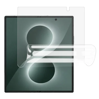 Protège-écran intérieur pour Samsung Galaxy Z Fold8 Ultra, film en hydrogel TPU souple, sensible au toucher, couverture complète - transparent