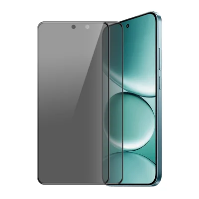 HAT PRINCE per Xiaomi Poco X8 Pro 5G 2 Pezzi Pellicola Privacy ENKAY Hat-Prince Incollaggio Totale Copertura Completa 28 Gradi Vetro Temperato Anti-Spionaggio - Nero