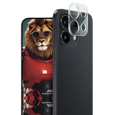 IMAK dla Oppo Reno16 Pro 5G (Global) Ochronna szybka z hartowanego szkła na obiektyw aparatu w pełnym zakresie + osłonka z akrylu - Przezroczysta