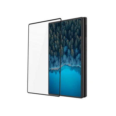  DUX DUCIS for Samsung Galaxy Z Fold8 Full Screen Protector 2.5D Flat Screen Medium Alumina Glass HD Clear Film, Full Glue - Black