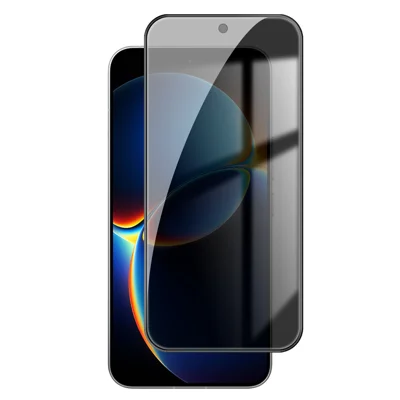  For Xiaomi Redmi K90 Max 5G Anti Spy Privacy Full Screen Protector Black Edge High Aluminium-silicon Glass Film - Black