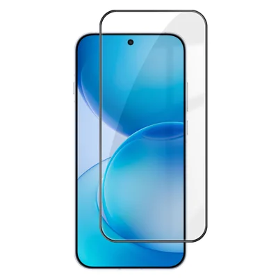  Voor Oppo Reno16 Pro 5G (Global) HD Volledig Scherm Beschermfolie Zijde Afdruk Zwarte Rand Hoge Aluminium-silicium Glasfolie - Transparant