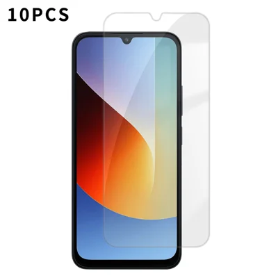  For Xiaomi Redmi A7 4G 10Pcs HD Screen Protector High Aluminium-silicon Anti-fingerprint Tempered Glass Film (Not Complete Covering) - Transparent