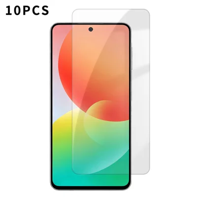  For Samsung Galaxy M47 5G 10Pcs HD Screen Protector High Aluminium-silicon Anti-fingerprint Tempered Glass Film (Not Complete Covering) - Transparent