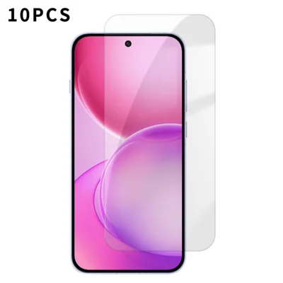  Til Oppo Reno16 5G (Global) 10 stk HD-skærmprotector Høj aluminium-silicium Anti-fingerprints Tempered Glass Film (Ikke komplet dækning) - Transparent