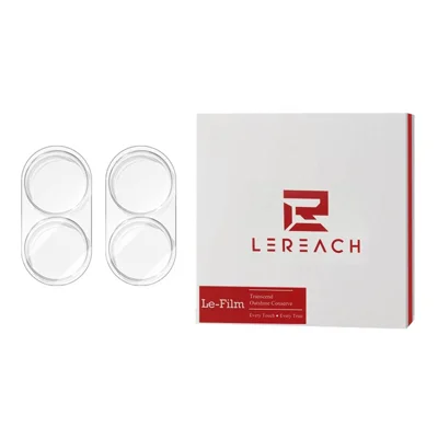 LEREACH 2 pièces pour Samsung Galaxy Z Flip8 Protecteur d'objectif caméra à couverture complète en verre aluminium-silicium Film d'objectif avec cadre d'installation auto-aligné - Transparent