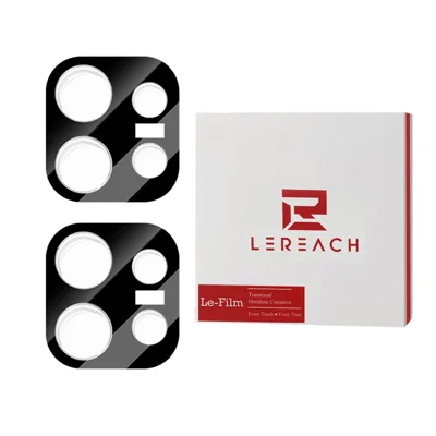 LEREACH 2 st för Oppo Reno16 F 5G / Reno16 FS 5G Kamerobjektivskydd 3D Helskärmsskydd Härdat Glas Akryl Ensambitar Objektivfilm - Svart