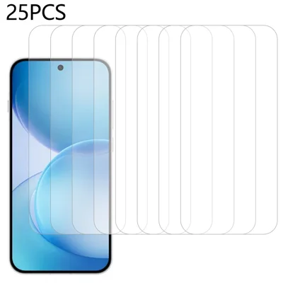 25 stuks voor Oppo Reno16 5G (Global) / Reno16 Pro 5G (Global) Screen Protector Volledige Lijm Gehard Glas Hoge Definitie Film (GEEN Volledige Bedekking) (zonder verpakking, met doekjesset, stofabsorber, geleidingssticker) - Transparant