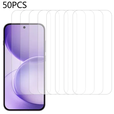 50 st för Oppo Reno16 F 5G / Reno16 FS 5G Skärmskydd Helt Limmad Härdat Glas Klart Skärmskydd (Ej Heltäckande) (Utan Förpackning, med Våtservetter, Dammsugare, Guide-klistermärke) - Transparent