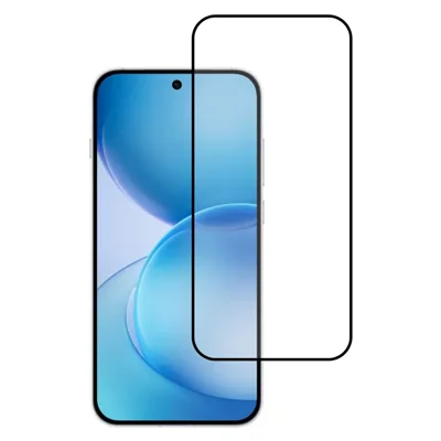 Til Oppo Reno16 5G (Global) / Reno16 Pro 5G (Global) Fuld Skærmprotector Silkeprintning Fuld Lim HD Klar Skærmfilm - Sort