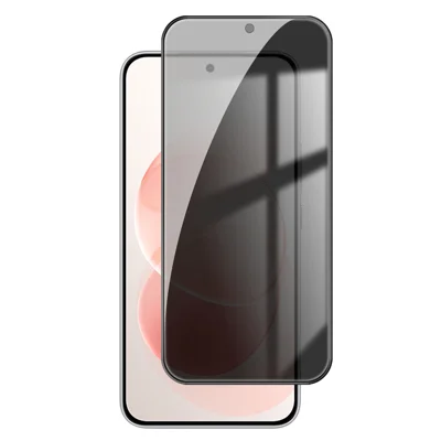  For Xiaomi Redmi Note 17 Pro 5G Anti Spy Privacy Full Screen Protector Black Edge High Aluminium-silicon Glass Film - Black