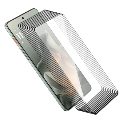 HAT PRINCE till Motorola Moto G77 Power 5G ENKAY 10 st Skärmskydd Heltäckande Lim Silksktryck Heltäckande - Transparent