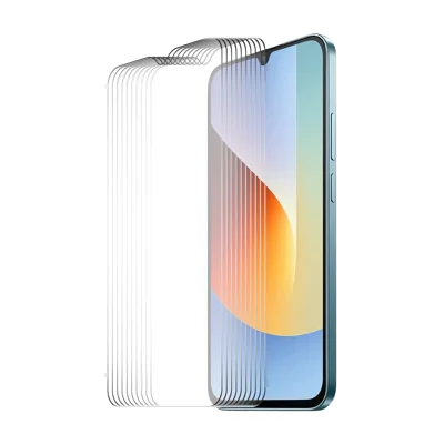  HAT PRINCE for Xiaomi Redmi A7 4G ENKAY  10Pcs Screen Protector Anti-Fingerprint 9H Hardness Clear Film - Transparent