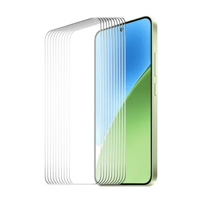  HAT PRINCE til Xiaomi Redmi Note 17 4G ENKAY  10 stk Skærmprotector Anti-fingeraftryk 9H Hårdhed Clear Film - Transparent