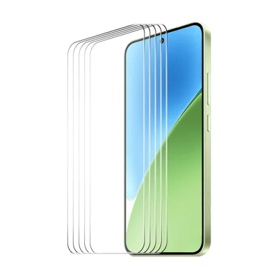 HAT PRINCE per Xiaomi Redmi Note 17 4G ENKAY 5 Pezzi Pellicola Protettiva Durezza 9H - Trasparente