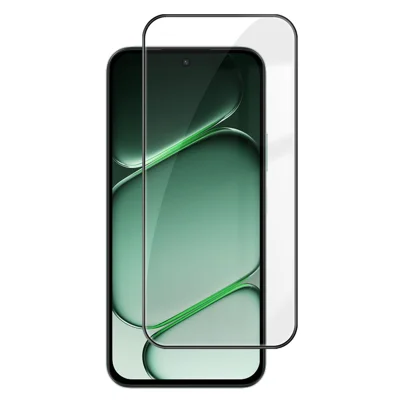 Voor OnePlus N6 4G HD Volledig Schermprotecor Zijdeprint Zwart Rand Hoog Aluminium-silicium Glasfolie - Transparant