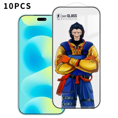  For Huawei nova 16 Pro 5G 10Pcs Full Screen Protector 3D Arc 120C Anti-Static Silk Printing High Aluminium-silicon Glass Film - Transparent